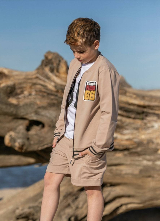 Kurze Hose Beige