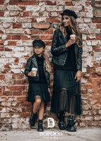 Kunstlederjacke Mädchen