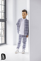 All For Kids Business-Hose Kariert