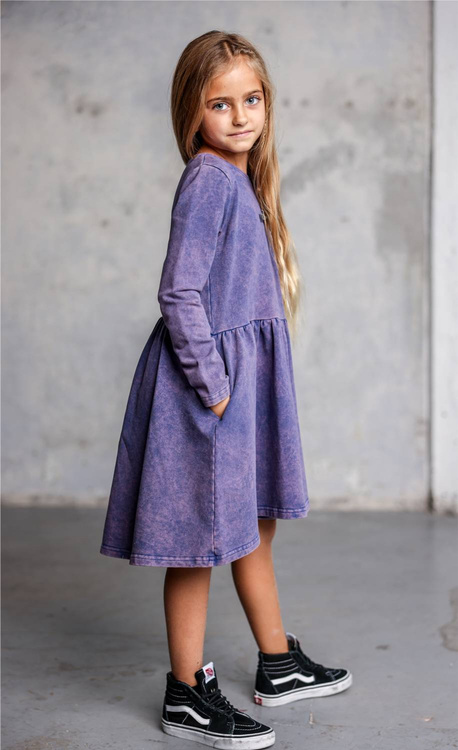 All For Kids Jeans Kleid Blau