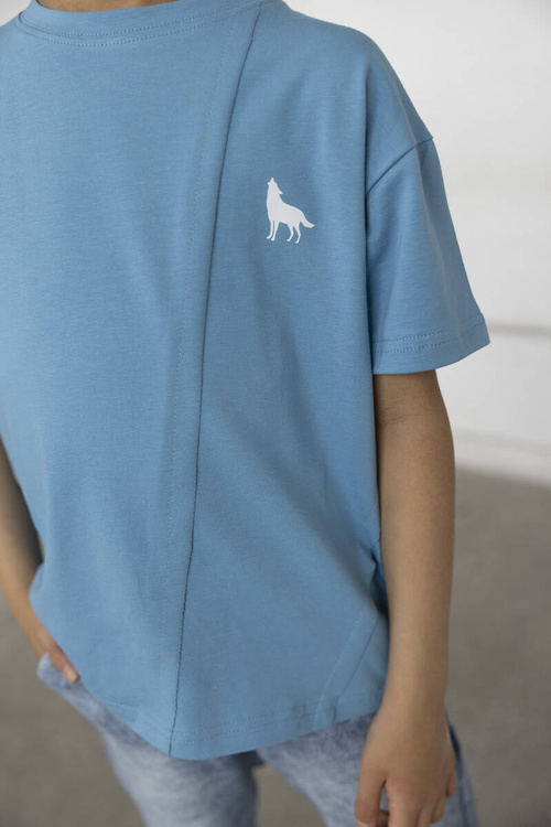 MashMnie Szorty Long Blue