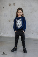 MashMnie Pinsel Langarm Bluse