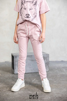 MashMnie Spodnie Wolf Róż