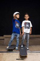 MashMnie Wild City T-shirt Wolf Śmietankowy