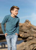 All For Kids Spodnie Jeans Niebieski
