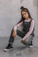 MashMnie Gestreifte Bluse Weiß