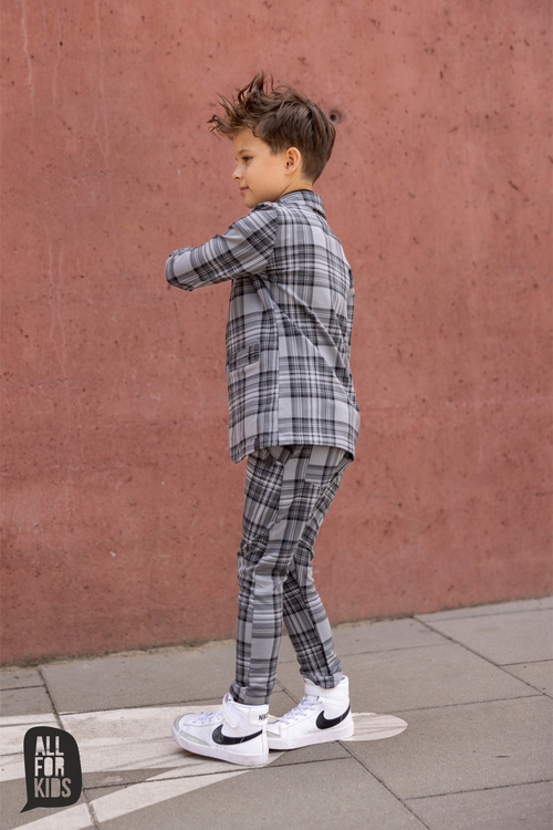 All For Kids Business-Hose Kariert