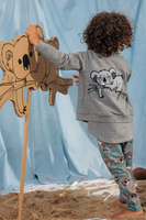 Liebe Sophie Koala Bomber Grau Melange