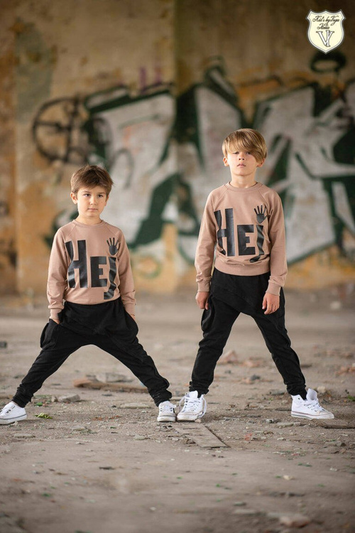 Kids By Voga Black Tracksuit Pants