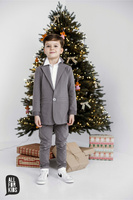 All For Kids Business Check Trousers