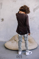 MashMnie Bluzka Longsleeve Brąz