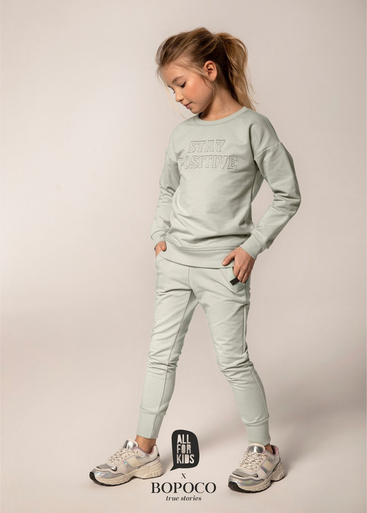 Girls' tracksuit Mint