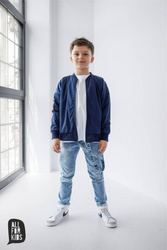 ALL FOR KIDS JACKET SPRING NAVY BLUE