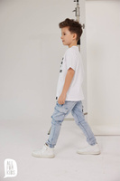 All For Kids T-shirt Napisy Biały