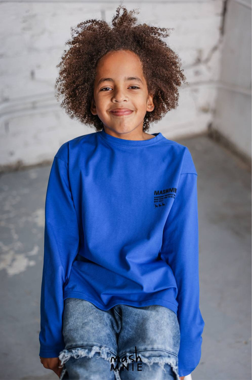 Cotton Team Wolf blouse