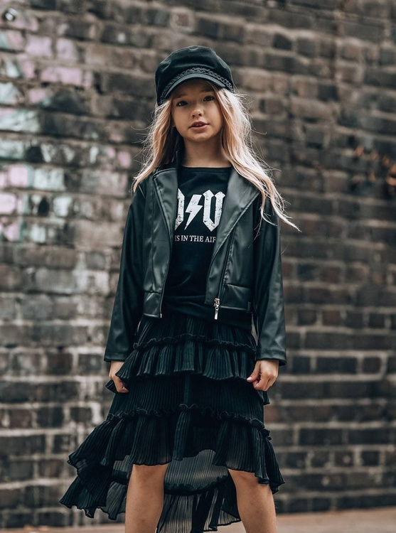 Kunstlederjacke Mädchen