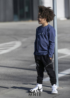 MashMnie Wolf-Langarm-Sweatshirt