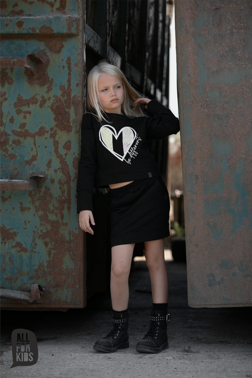 MashMnie Sweatshirt Crop Rosa