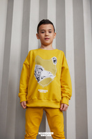 MashMnie Bluza Niebieska Wolf Boys&Girls