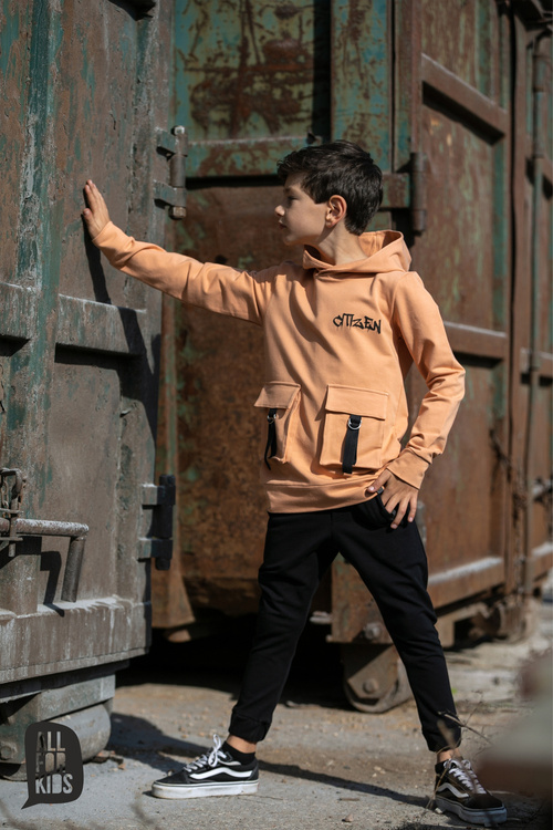 Sweatshirt with Hood Moro