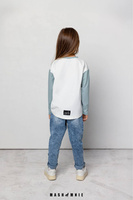 MashMnie Pinsel Langarm Bluse