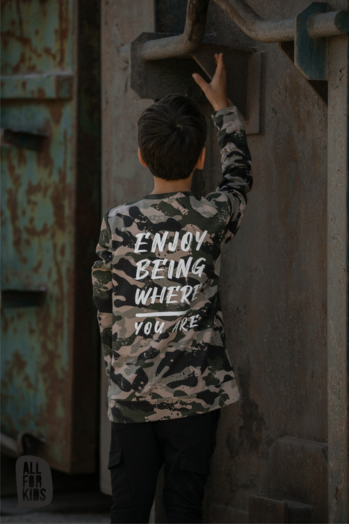 All For Kids Bluza Moro                                                                  