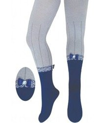 Rajstopy Bawełniane Kokardka