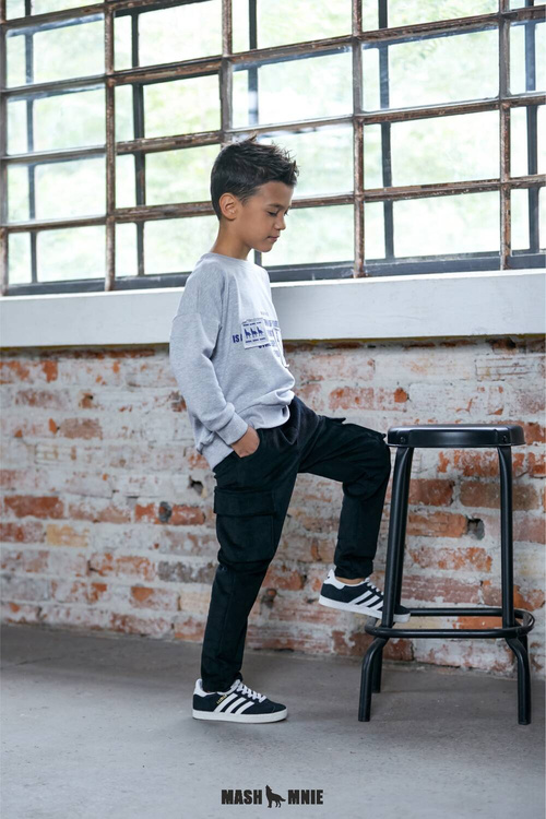 MashMnie Wild City Bluza Szara