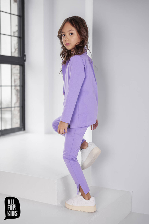 All Spodnie Eleganckie Fiolet