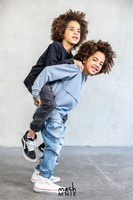 MashMnie Jeansy Boyfriend Grey