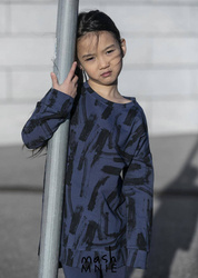 MashMnie Tunika Brush Granat