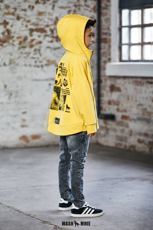 MashMnie Spodnie Jeans Szare