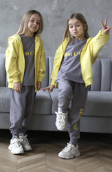 Qba T-shirt Grafitowy