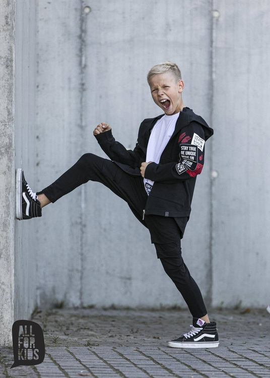 All For Kids Bedrucktes T-shirt Weiß