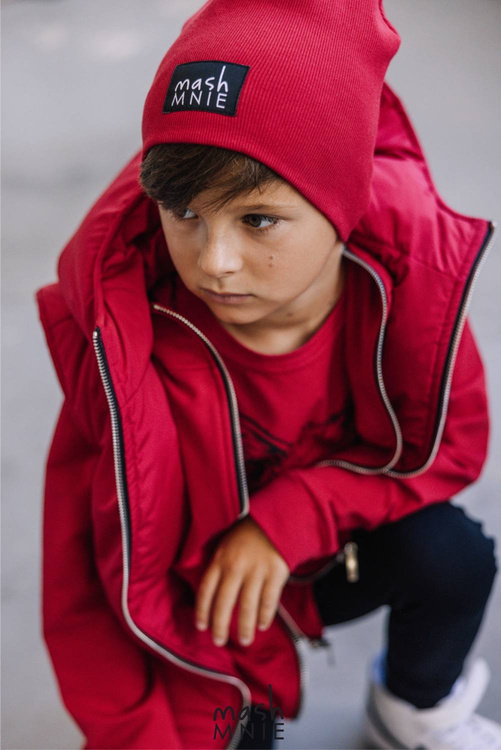 MashMnie Czapka Czerwień