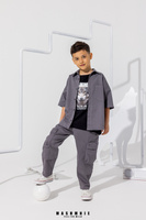 MashMnie Koszula Szara