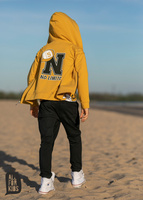 Abgenähte Baggy Pants