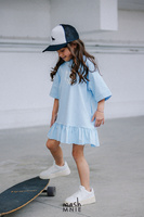 All For Kids Jeans Kleid Blau