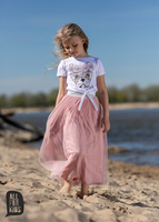 All for Kids Tiulowa Spódnica Maxi