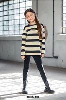 MashMnie Bluse Gestreift Rosa