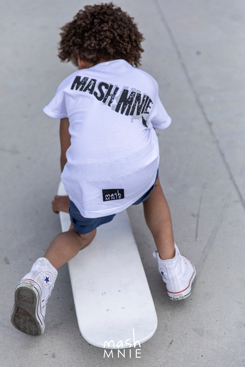 MashMnie Szorty Stylish Niebieskie