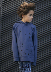 Bluza Kangurka Splash Granat