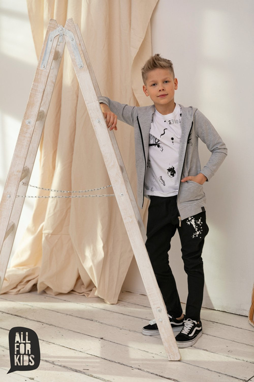 All For Kids Jeans Knit Black