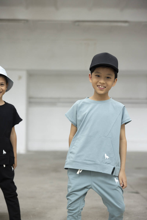 MashMnie WHISPERS T-shirt Morski