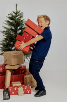 All For Kids Business-Hose Kariert