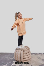 MashMnie WHISPERS Bluza Brzoskwiniowa