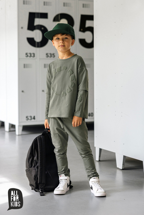 All For Kids Jeans-Hose Grau