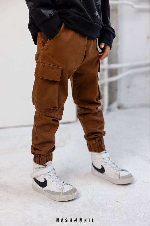 MashMnie Trainingsanzug Hose Beige