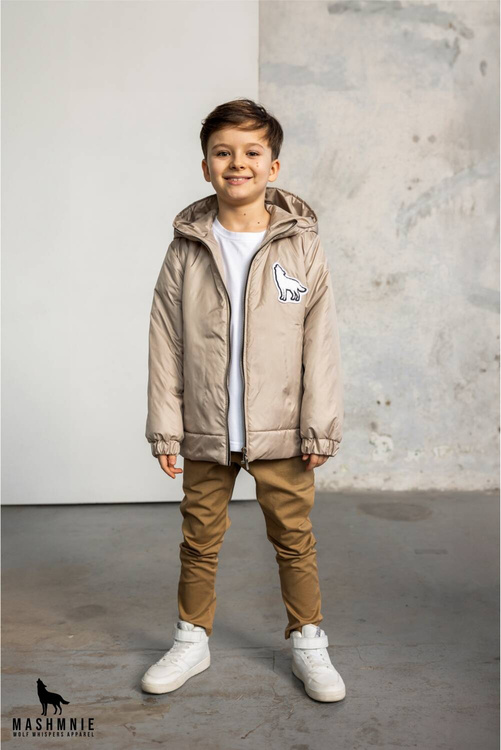 MashMnie Trainingsanzug Hose Beige