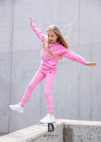 All For Kids Strickhosen Rosa